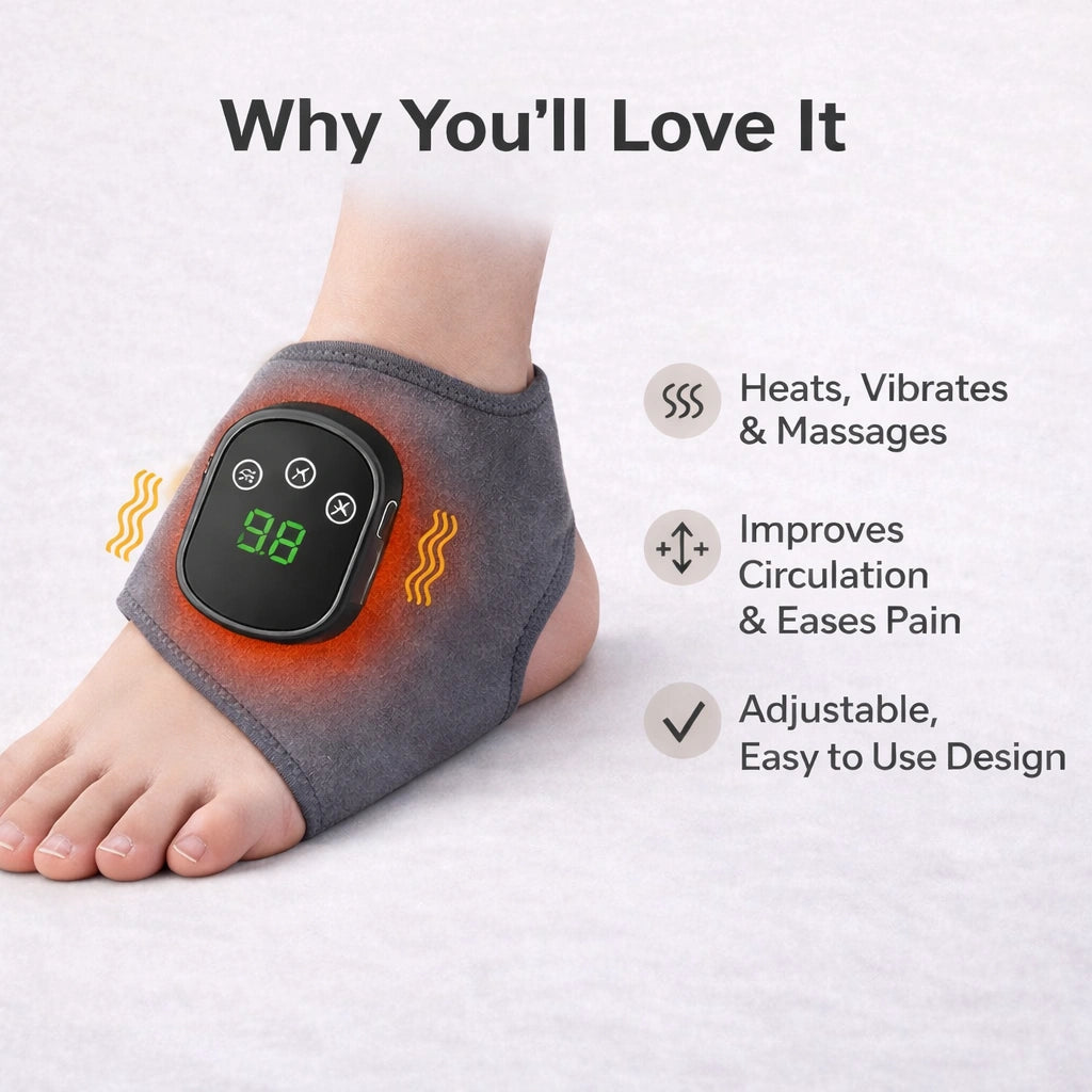 TheraVeo Triple-Action Foot Massager